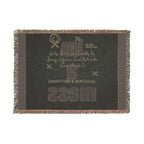 "I’m a Mess" Woven Throw Blanket – Funny Self-Care Cozy Décor