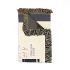 "I’m a Mess" Woven Throw Blanket – Funny Self-Care Cozy Décor