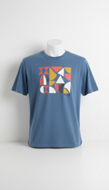 Relaxed Tee Electric Blue
